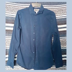 Navy Blue Dress Shirt